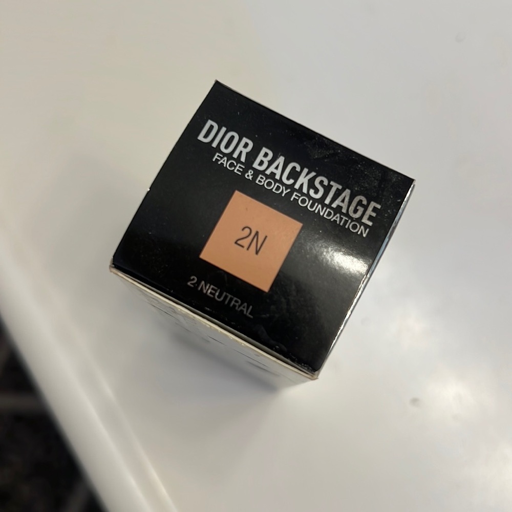 Brand new Dior Backstage Foundation (2N)